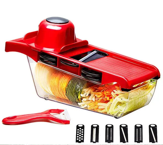 10 in 1 Mandoline Vegetable Slicer Cutter with Box, Vegetable Cutter with Box - The Etimad Store 